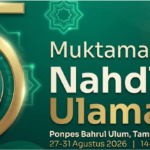 Rundown Lengkap Muktamar NU ke-35 di Tambakberas Jombang, 27–31 Agustus 2026