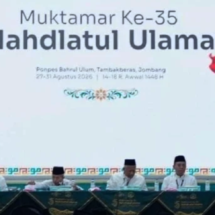 Shalawat Asyghil Menggema di Tengah Dinamika Sidang Pleno I Muktamar ke-35 NU
