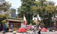 FRMJ Bertahan di Depan Pemkab Jombang, Pemkab Mulai Kumpulkan OPD
