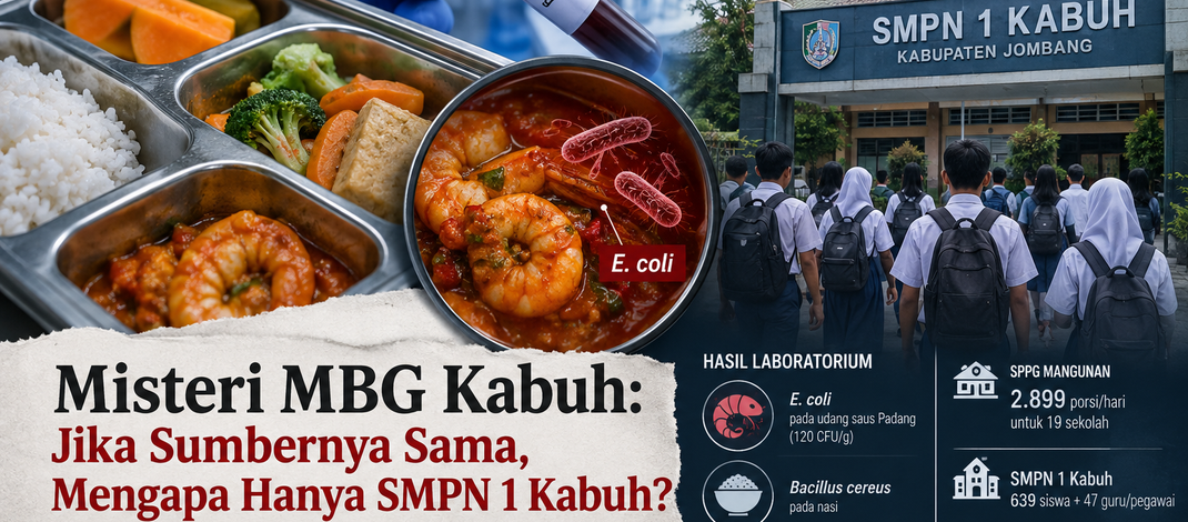 Misteri MBG Kabuh: Jika Sumbernya Sama, Mengapa Hanya SMPN 1 Kabuh?