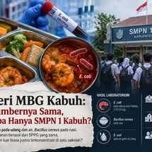 Misteri MBG Kabuh: Jika Sumbernya Sama, Mengapa Hanya SMPN 1 Kabuh?